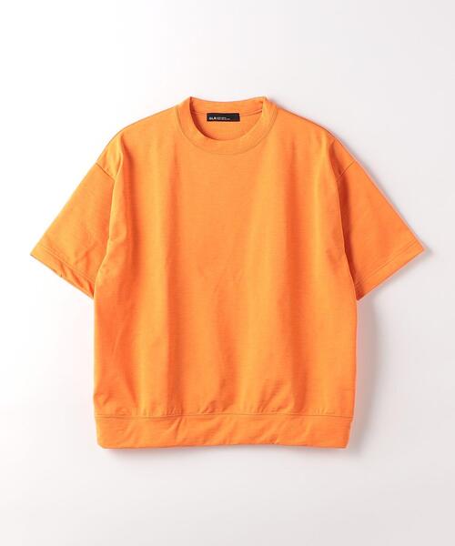 green label relaxing(グリーンレーベルリラクシング)の「パリネ スウェット クルーネック トップス(Tシャツ/カットソー・メンズ・ホワイト/ネイビー/オレンジ・S/M/XL/L)」の17枚目の写真