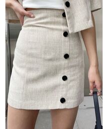 EVRIS | ツイードミニスカート【セットアップ着用可能】(スカート)