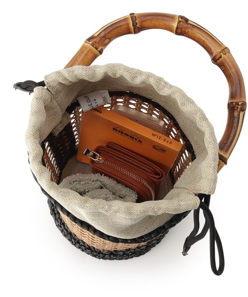 OPAQUE.CLIP（オペークドットクリップ）の「◆異素材コンビ筒型トートバッグ（トートバッグ・レディース・ブラック・00）」の15枚目の写真