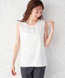 【接触冷感・UVカット】ひやさらオーガニックコットンタンクトップ