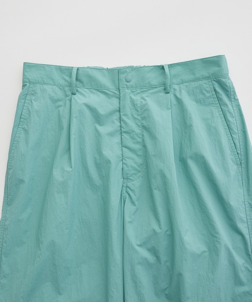 美品『アダムエロペ』スプリングコート/小松マテーレ/パッカブル/撥水/軽量/水色 美品『アダムエロペ』スプリングコート/小松マテーレ/パッカブル