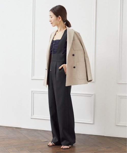 追加》高密度ツイルサロペット（サロペット/オーバーオール）｜VERMEIL