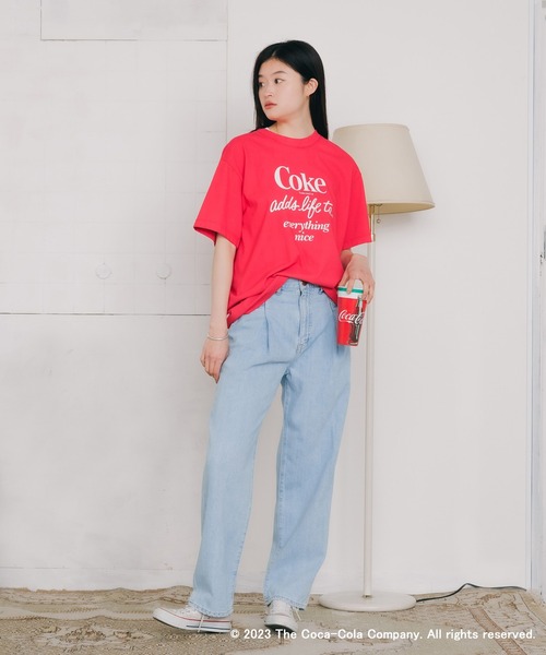 GOOD ROCK SPEED(グッドロックスピード)の「GOOD ROCK SPEED/グッドロックスピード Coca-Cola TEE Tシャツ コカ・コーラ(Tシャツ/カットソー・メンズ・レッド・L/XL)」の13枚目の写真