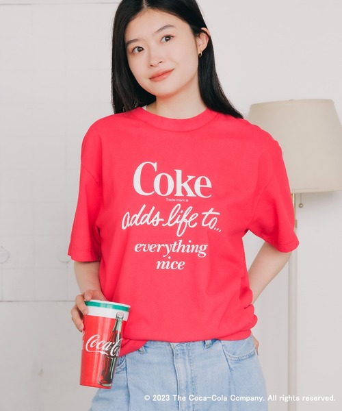 GOOD ROCK SPEED(グッドロックスピード)の「GOOD ROCK SPEED/グッドロックスピード Coca-Cola TEE Tシャツ コカ・コーラ(Tシャツ/カットソー・メンズ・レッド・L/XL)」の12枚目の写真