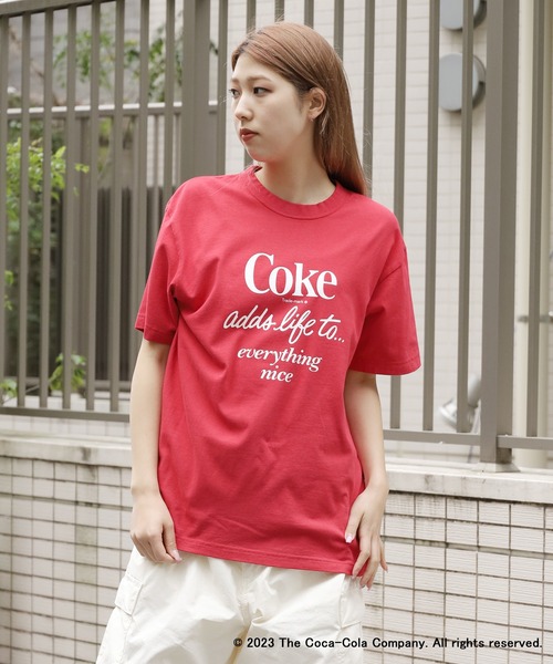 GOOD ROCK SPEED(グッドロックスピード)の「GOOD ROCK SPEED/グッドロックスピード Coca-Cola TEE Tシャツ コカ・コーラ(Tシャツ/カットソー・メンズ・レッド・L/XL)」の15枚目の写真