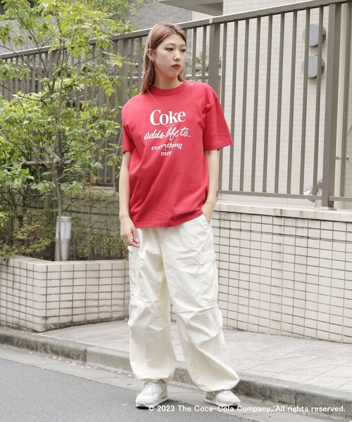 GOOD ROCK SPEED(グッドロックスピード)の「GOOD ROCK SPEED/グッドロックスピード Coca-Cola TEE Tシャツ コカ・コーラ(Tシャツ/カットソー・メンズ・レッド・L/XL)」の16枚目の写真