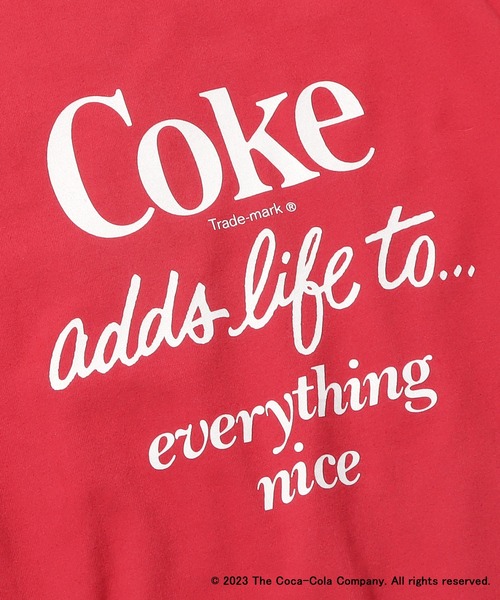 GOOD ROCK SPEED(グッドロックスピード)の「GOOD ROCK SPEED/グッドロックスピード Coca-Cola TEE Tシャツ コカ・コーラ(Tシャツ/カットソー・メンズ・レッド・L/XL)」の6枚目の写真