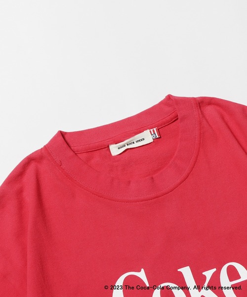 GOOD ROCK SPEED(グッドロックスピード)の「GOOD ROCK SPEED/グッドロックスピード Coca-Cola TEE Tシャツ コカ・コーラ(Tシャツ/カットソー・メンズ・レッド・L/XL)」の5枚目の写真