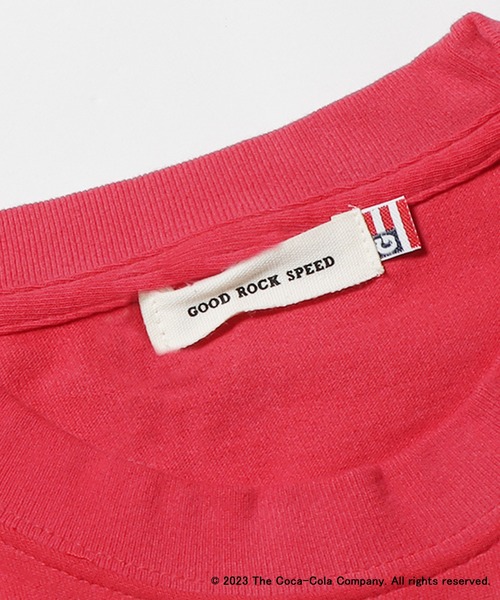 GOOD ROCK SPEED(グッドロックスピード)の「GOOD ROCK SPEED/グッドロックスピード Coca-Cola TEE Tシャツ コカ・コーラ(Tシャツ/カットソー・メンズ・レッド・L/XL)」の4枚目の写真