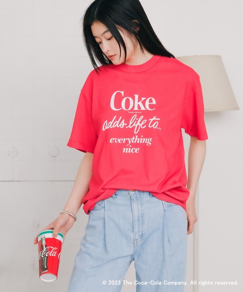 GOOD ROCK SPEED(グッドロックスピード)の「GOOD ROCK SPEED/グッドロックスピード Coca-Cola TEE Tシャツ コカ・コーラ(Tシャツ/カットソー・メンズ・レッド・L/XL)」の17枚目の写真