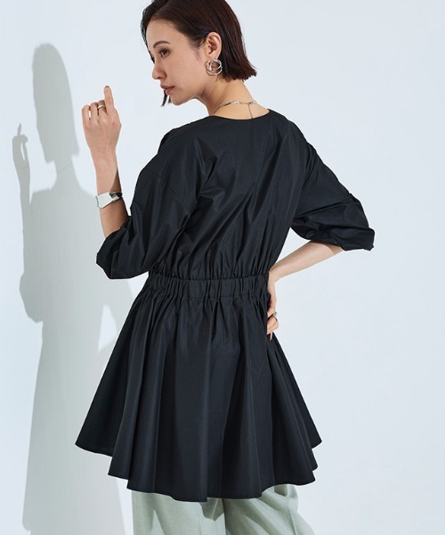 [RASW]ウエストギャザーチュニック