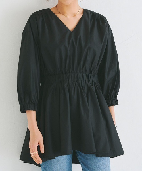 [RASW]ウエストギャザーチュニック