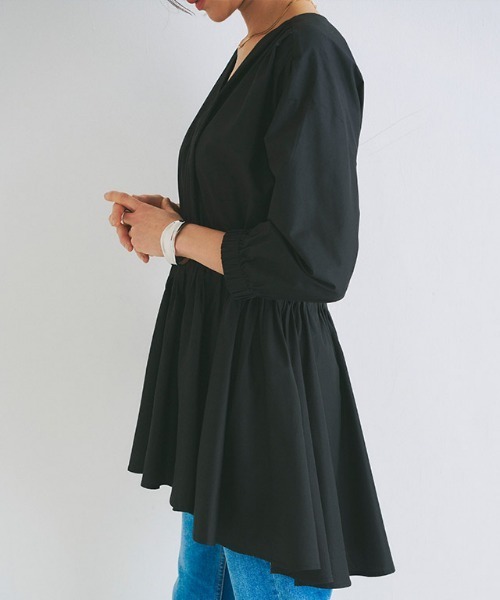 [RASW]ウエストギャザーチュニック