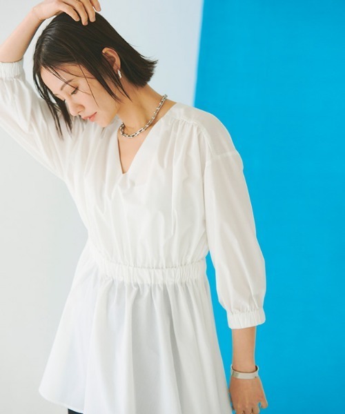 [RASW]ウエストギャザーチュニック