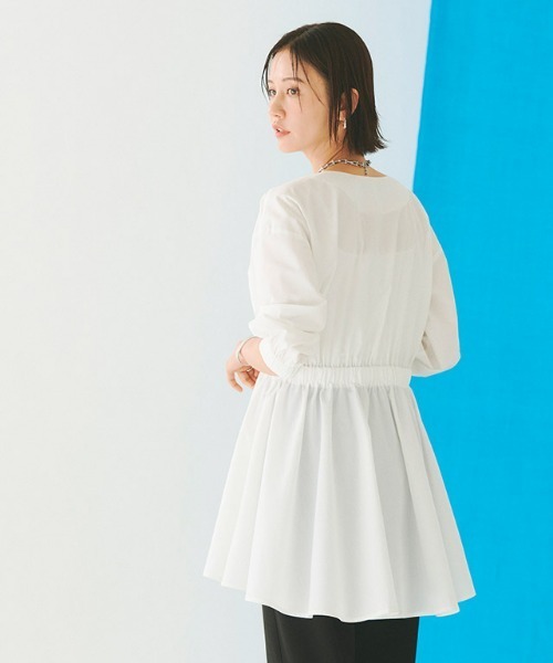 [RASW]ウエストギャザーチュニック