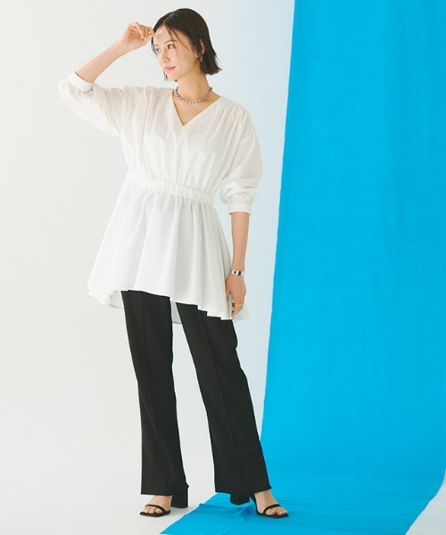[RASW]ウエストギャザーチュニック