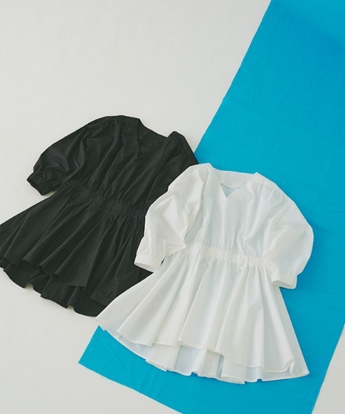 [RASW]ウエストギャザーチュニック