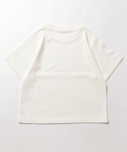 LOWRYS FARM（ローリーズファーム）の「フライスチビＴシャツＳＳ　197561（Tシャツ/カットソー・レディース・ホワイト/ブラック/ブラウン・FREE）」の4枚目の写真