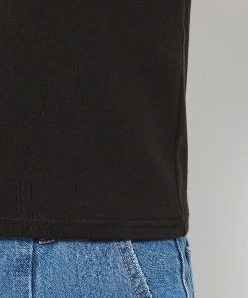 LOWRYS FARM（ローリーズファーム）の「フライスチビＴシャツＳＳ　197561（Tシャツ/カットソー・レディース・ホワイト/ブラック/ブラウン・FREE）」の10枚目の写真