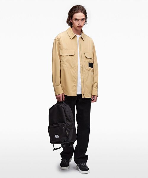 Calvin Klein（カルバン・クライン）の「キャンパス バックパック（バックパック/リュック・メンズ・ブラック・FREE）」の8枚目の写真