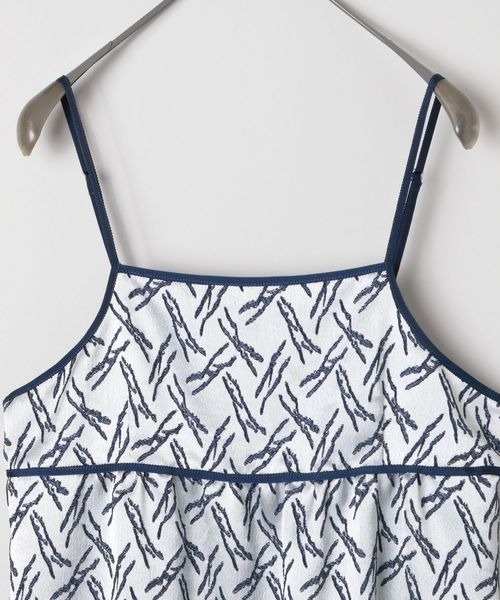 JEANASIS（ジーナシス）の「ジャガードボリュームキャミワンピース/ 963780（ワンピース・レディース・ブラック系その他/ブルー系その他/ホワイト系その他・FREE）」の21枚目の写真