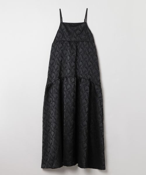JEANASIS（ジーナシス）の「ジャガードボリュームキャミワンピース/ 963780（ワンピース・レディース・ブラック系その他/ブルー系その他/ホワイト系その他・FREE）」の11枚目の写真
