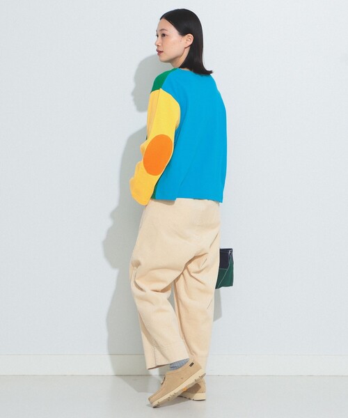 BEAMS BOY（ビームスボーイ）の「BEAMS BOY / 5ウェル コーデュロイ パンツ（その他パンツ・レディース・チャコールグレー/ホワイト系その他7・1/2）」の16枚目の写真