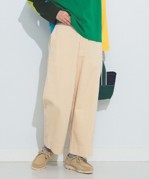BEAMS BOY（ビームスボーイ）の「BEAMS BOY / 5ウェル コーデュロイ パンツ（その他パンツ・レディース・チャコールグレー/ホワイト系その他7・1/2）」の14枚目の写真