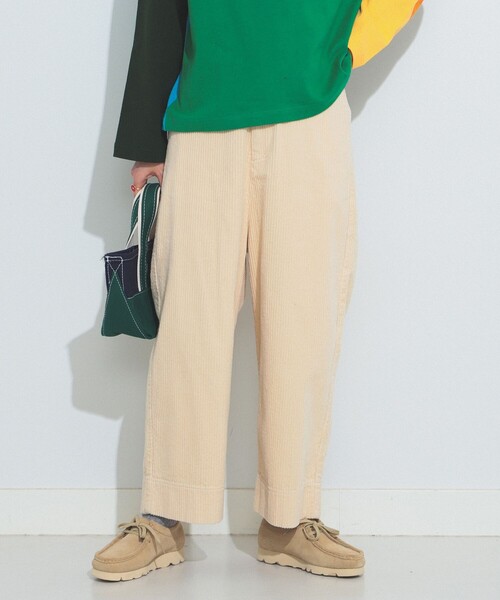 BEAMS BOY（ビームスボーイ）の「BEAMS BOY / 5ウェル コーデュロイ パンツ（その他パンツ・レディース・チャコールグレー/ホワイト系その他7・1/2）」の22枚目の写真
