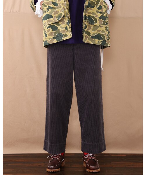 BEAMS BOY（ビームスボーイ）の「BEAMS BOY / 5ウェル コーデュロイ パンツ（その他パンツ・レディース・チャコールグレー/ホワイト系その他7・1/2）」の15枚目の写真