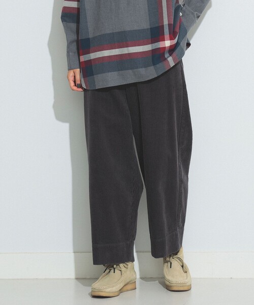 BEAMS BOY（ビームスボーイ）の「BEAMS BOY / 5ウェル コーデュロイ パンツ（その他パンツ・レディース・チャコールグレー/ホワイト系その他7・1/2）」の8枚目の写真