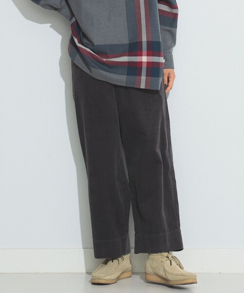 BEAMS BOY（ビームスボーイ）の「BEAMS BOY / 5ウェル コーデュロイ パンツ（その他パンツ・レディース・チャコールグレー/ホワイト系その他7・1/2）」の11枚目の写真