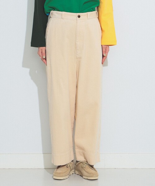 BEAMS BOY（ビームスボーイ）の「BEAMS BOY / 5ウェル コーデュロイ パンツ（その他パンツ・レディース・チャコールグレー/ホワイト系その他7・1/2）」の21枚目の写真