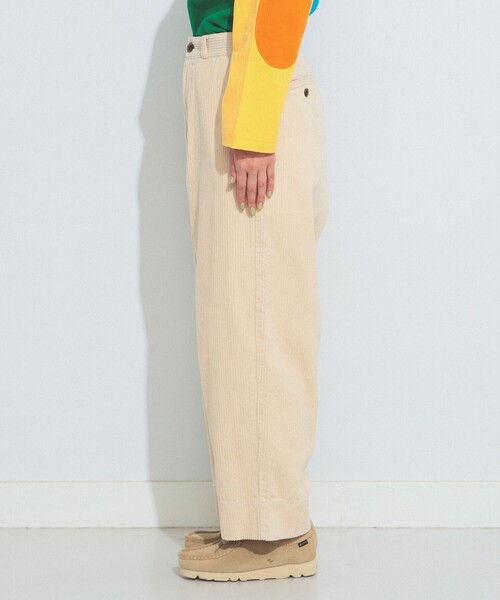 BEAMS BOY（ビームスボーイ）の「BEAMS BOY / 5ウェル コーデュロイ パンツ（その他パンツ・レディース・チャコールグレー/ホワイト系その他7・1/2）」の18枚目の写真