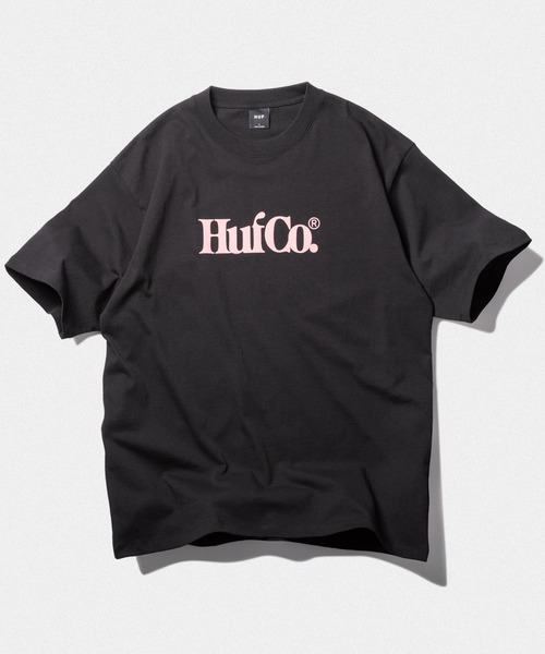 HUF（ハフ）の「HUF CO TEE / HUF Tシャツ（Tシャツ/カットソー・メンズ・ホワイト/ブラック・SMALL/MEDIUM/LARGE/X-LARGE/XX-LARGE）」の2枚目の写真