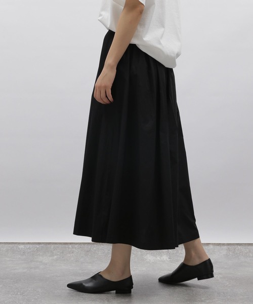 LAKOLE(ラコレ)の「タイプライターフレアスカート / 963210(スカート・レディース・ベージュ/ブラック/カーキ・SMALL/MEDIUM)」の18枚目の写真