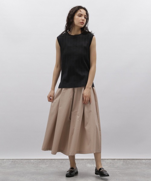 LAKOLE(ラコレ)の「タイプライターフレアスカート / 963210(スカート・レディース・ベージュ/ブラック/カーキ・SMALL/MEDIUM)」の16枚目の写真