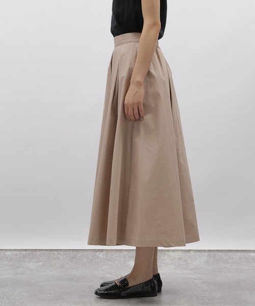 LAKOLE(ラコレ)の「タイプライターフレアスカート / 963210(スカート・レディース・ベージュ/ブラック/カーキ・SMALL/MEDIUM)」の17枚目の写真