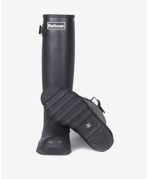 Barbour（バブアー）の「【BARBOUR】BEDEレインシューズ222LRF0043（レインシューズ・レディース・ブラック/ネイビー・5/4）」の3枚目の写真