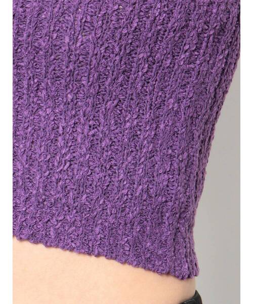 MURUA(ムルーア)の「テープヤーンアメスリタンク(タンクトップ・レディース・パープル/ホワイト・FREE)」の21枚目の写真