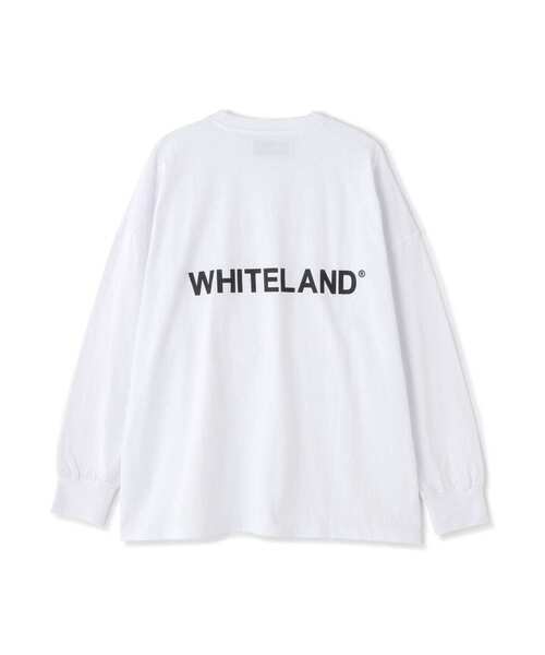 WHITELAND（ホワイトランド）の「【WEB&DEPOT限定】WHITELAND/ホワイトランド/LOGO LST/ロゴ ロンT（Tシャツ/カットソー・メンズ・ホワイト/グレー/ブラック/カーキ・SMALL/MEDIUM/LARGE）」の19枚目の写真