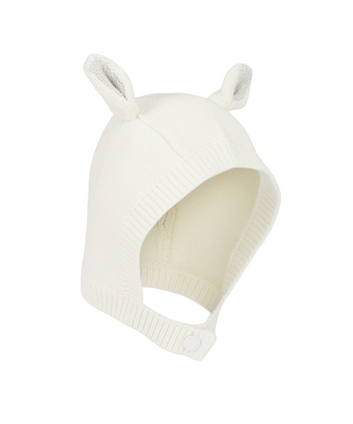 STELLA McCARTNEY(ステラマッカートニー)の「STELLA McCARTNEY (ステラマッカートニー)Kids & Junior ウールブレンドハット帽子(ハット・キッズ・アイボリー・3-6M)」の3枚目の写真