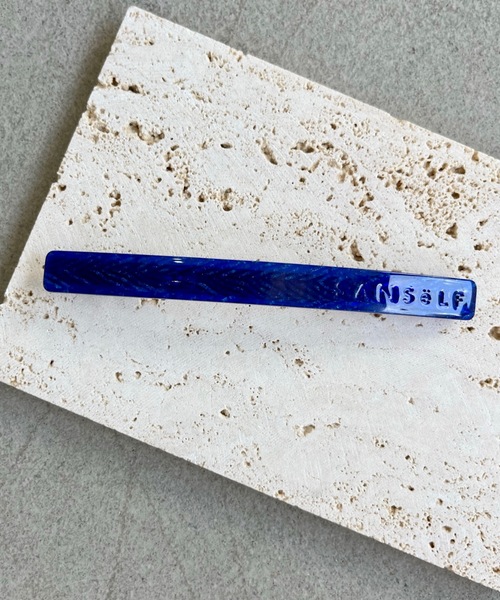 SANSeLF（サンセルフ）の「Se long hair clip【SANSeLF】sana23a005（バレッタ/ヘアクリップ・レディース・ブルー/パープル/オレンジ/ブラウン/ベージュ・FREE）」の8枚目の写真