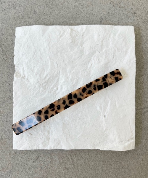 SANSeLF（サンセルフ）の「Se long hair clip【SANSeLF】sana23a005（バレッタ/ヘアクリップ・レディース・ブルー/パープル/オレンジ/ブラウン/ベージュ・FREE）」の10枚目の写真