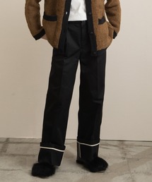 Liyoca | 【Liyoca】高密度ツイルロールアップパンツ -手洗い可-(その他パンツ)