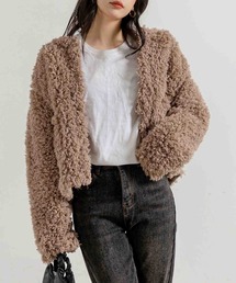 DAY CLOSET | レディース ボリュームプードルボアブルゾン(ブルゾン)