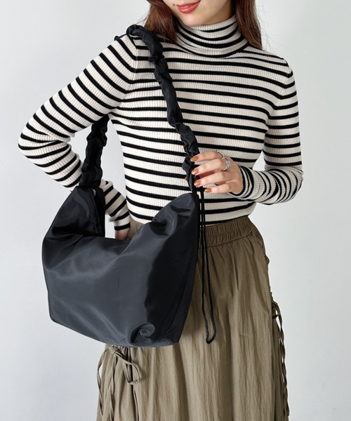 MY___ ナイロンショルダー　グレー　1LDK NYLON SHOULDER BAG[BLACK] | 1LDK (ワンエルディーケー) 公式サイト