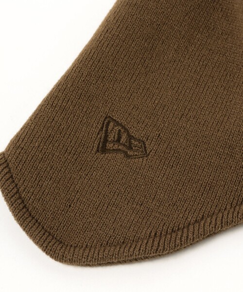 NEW ERA(ニューエラ)の「NEW ERA × BEAMS / 別注 Ear Flap Pom-Pom Knit Cap(ニットキャップ/ビーニー・メンズ・ブラウン/ネイビー/ブラック・ONE SIZE)」の14枚目の写真