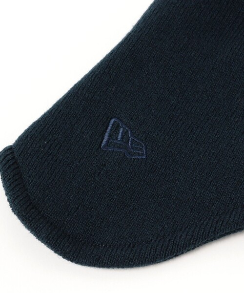 NEW ERA(ニューエラ)の「NEW ERA × BEAMS / 別注 Ear Flap Pom-Pom Knit Cap(ニットキャップ/ビーニー・メンズ・ブラウン/ネイビー/ブラック・ONE SIZE)」の12枚目の写真