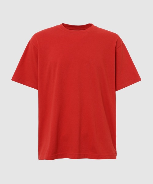 ECOCYCLE(エコサイクル)の「STANDARD TUBULAR SS TEE_RED(シームレス)(Tシャツ/カットソー・メンズ・レッド系その他3/レッド/レッド系その他/レッド系その他2/レッド系その他4・XXL/XS/L/XL/M/S)」の1枚目の写真